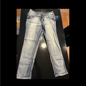 Rue21 Light Wash Straight Leg Jeans